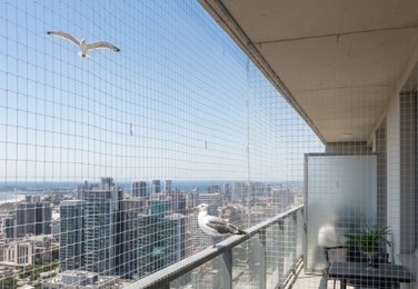 Anti-seagull balcony net in Vijayawada