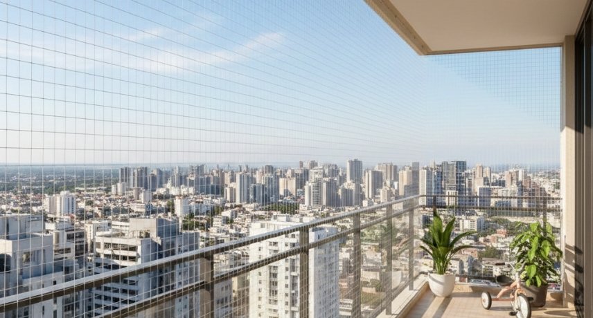 Balcony Safety Nets Installation in Karimnagar