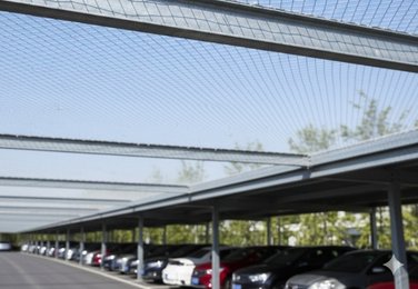 Multi-level parking safety net in Vijayawada