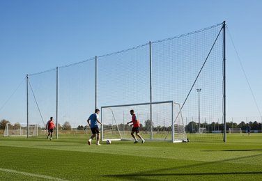 Sports field netting installation in Vijayawada
