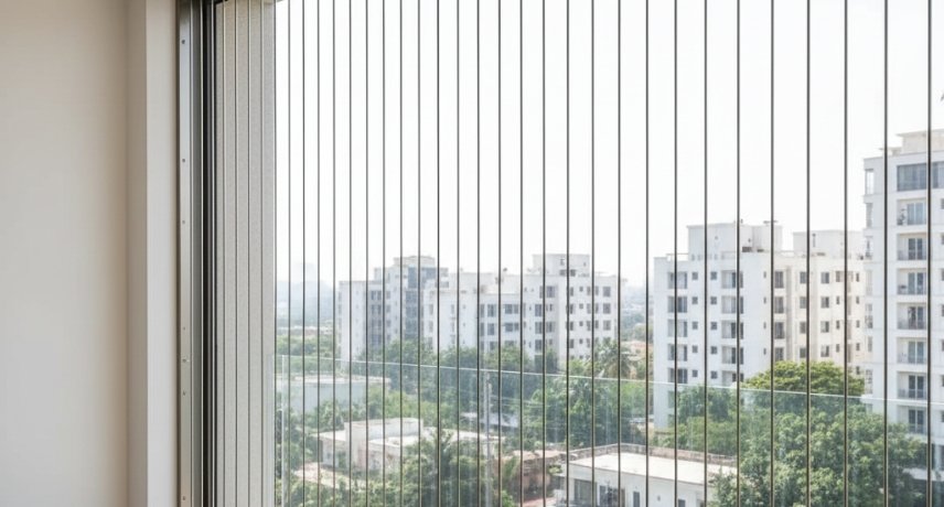 Invisible Grill for Windows Installation in Vijayawada