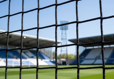 Cricket boundary nets in Vijayawada