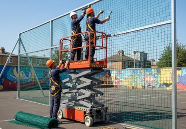 Cricket net installation in Nellore