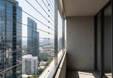 Stainless steel balcony grill in Rajahmundry